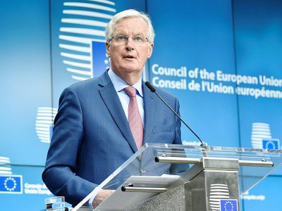 Le négociateur en chef de l'UE Michel Barnier, le 29 janvier 2018 à Bruxelles - JOHN THYS [AFP/Archives]