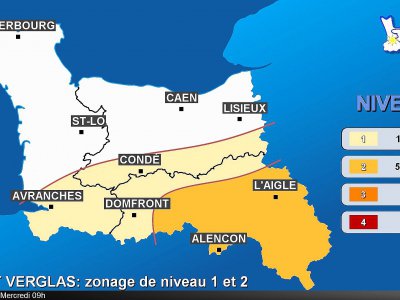 Météo Basse-Normandie précise les hauteurs de neige attendues. - Météo basse Normandie