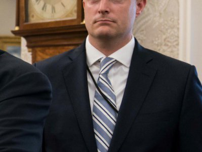 Rob Porter, le secrétaire du personnel de la Maison Blanche à la Maison blanche, le 7 février 2018 - NICHOLAS KAMM [AFP/Archives]