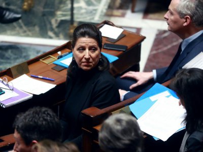 La ministre de la Santé Agnès Buzyn, le 6 février 2018 à l'Assemblée nationale, à Paris - JACQUES DEMARTHON [AFP/Archives]