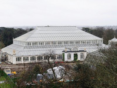 La haute structure de verre et de fer forgé blanc, dessinée par l'architecte anglais Decimus Burton, avait ouvert au public en 1863 - Justin TALLIS [AFP]