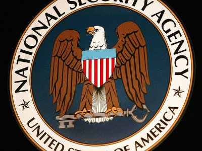 Le logo de l'Agence de sécurité nationale américaine (NSA) - Paul J. Richards [AFP/Archives]