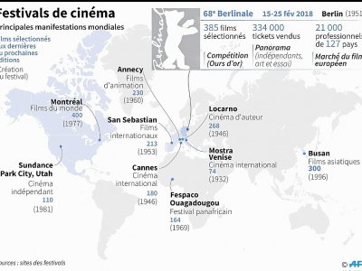 Festivals de Cinéma - Vincent LEFAI [AFP]