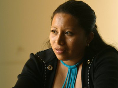 La prison, "c'est la pire chose qui puisse vous arriver", déclare la Salvadorienne Teodora Vasquez qui vient de passer 11 ans derrière les barreaux pour une fausse couche - MARVIN RECINOS [AFP]