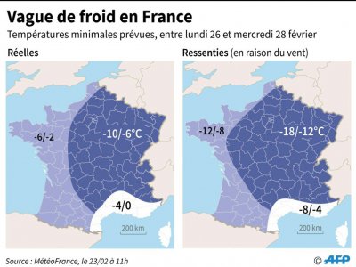 Vague de froid en France - [AFP]