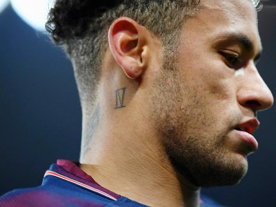 Neymar lors d'un match contre Strasbourg au Parc des Princes, le 17 février 2018 - CHRISTOPHE ARCHAMBAULT [AFP/Archives]