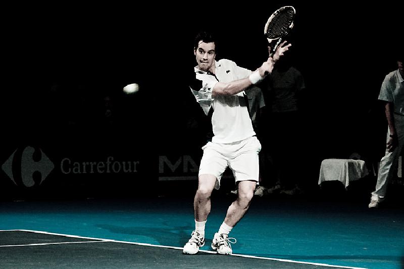 Richard Gasquet à l'Open de tennis de Caen - 13 décembre 2011 - Maxence Gorréguès - Tendance Ouest