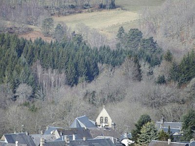 Le village de Tarnac, en Corrèze, le 8 mars 2018 à quelques jours de l'ouverture du procès du "groupe de Tarnac" - PASCAL LACHENAUD [AFP]