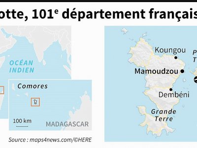 Mayotte, 101e département français - Sophie RAMIS [AFP]