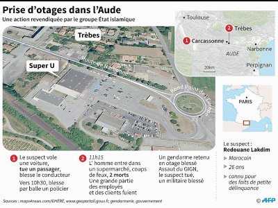 Prise d'otages dans l'Aude - Valentina BRESCHI [AFP]