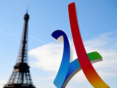 Logo de Paris 2024, le 13 mai 2017 - FRANCK FIFE [AFP/Archives]