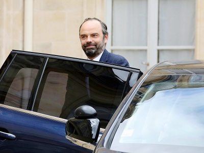Edouard Philippe à l'Elysée le 4 avril 2018 - ludovic MARIN [AFP/Archives]