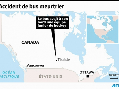 Accident de bis meurtrier au Canada - [AFP]