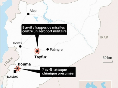 Frappes de missiles en Syrie - Gal ROMA [AFP]