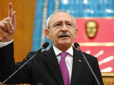 Le chef du Parti républicain du peuple (CHP, social-démocrate) Kemal Kiliçdaroglu à Ankara le 27 mars 2018 - ADEM ALTAN [AFP/Archives]
