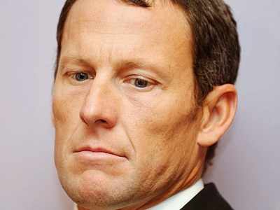 Lance Armstrong lors d'une conférence de presse à Los Angeles, le 28 février 2011 - Gabriel BOUYS [AFP/Archives]