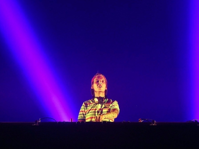 Le DJ suédois Avicii à Budapest, en Hongrie, le 13 août 2015 - Attila KISBENEDEK [AFP/Archives]