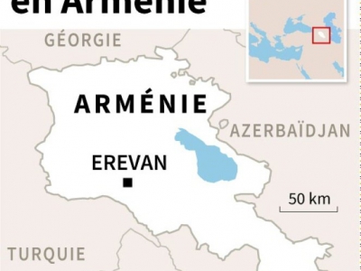 Crise politique en Arménie - Laurence SAUBADU, Jean-Michel CORNU, Vincent LEFAI [AFP]