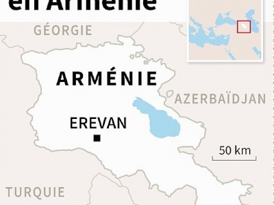 Crise politique en Arménie - Laurence SAUBADU, Jean-Michel CORNU, Vincent LEFAI [AFP]