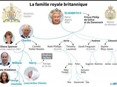 La famille royale britannique - Kun TIAN [AFP]