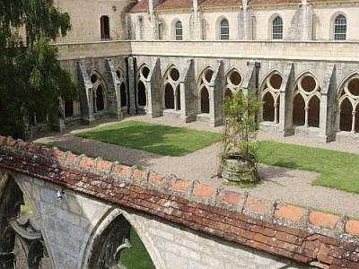 Abbaye cistercienne de Noirlac (Cher) le 08 août 2004 - ALAIN JOCARD [AFP/Archives]