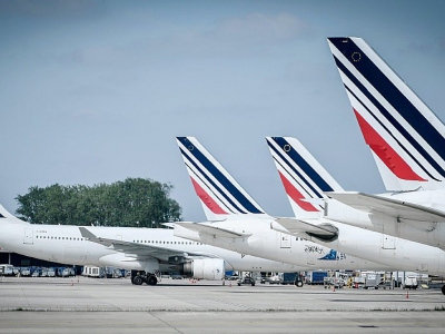 Le trafic est aussi ralenti chez Air France jeudi, mais moins que lors des onze journées de grève précédentes. - STEPHANE DE SAKUTIN [AFP/Archives]
