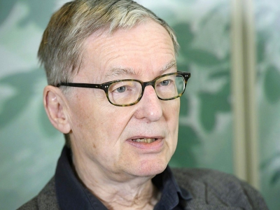 Anders Olsson, le secrétaire perpétuel par interim de l'Académie Suédoise, lors d'une interview, le 4 mai 2018 à Stockholm - Janerik HENRIKSSON [TT News Agency/AFP/Archives]