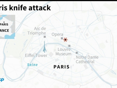 Paris knife attack - [AFP]