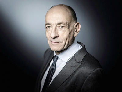 Le PDG démissionnaire d'Air France, Jean-Marc Janaillac, à Paris le 1er février 2018 - JOEL SAGET [AFP/Archives]