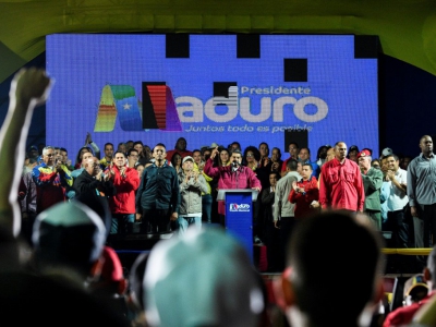 Nicolas Maduro, le 20 mai 2018, à Caracas - Federico PARRA [AFP]