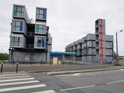 La cité A docks propose une centaine de logements. - Gilles Anthoine