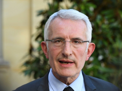 Le patron de la SNCF Guillaume Pepy, à l'hôtel Matignon le 7 ami 25018 - Christophe ARCHAMBAULT [AFP/Archives]