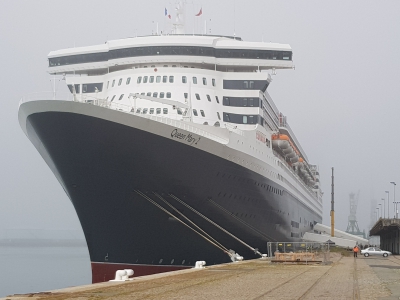 Le Queen Mary 2 c'est avant tout un nez fait pour la transatlantique. - Gilles Anthoine