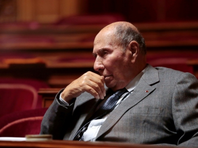 Serge Dassault, le 20 décembre 2012, au Sénat, à Paris - Jacques DEMARTHON [AFP/Archives]