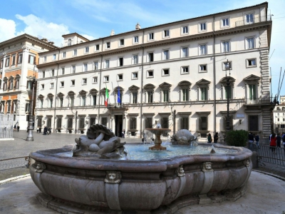 Vue sur le palais Chigi, siège du gouvernement italien, le 30 mai 2018 - Andreas SOLARO [AFP]