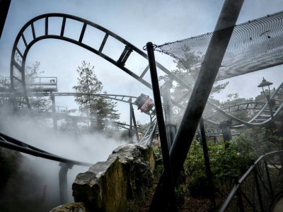 Attraction au Jardin d'Acclimatation - STEPHANE DE SAKUTIN [AFP/Archives]