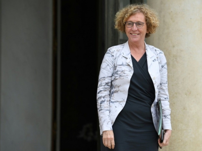 La ministre du Travail Muriel Penicaud quitte l'Elysée à Paris le 6 juin 2018 - Alain JOCARD [AFP]