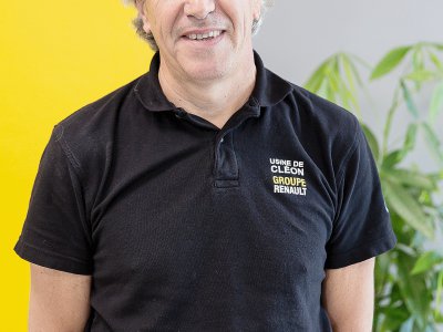Paul Carvalho, directeur de l'usine Renault Cléon. - Rayan Ancquetil