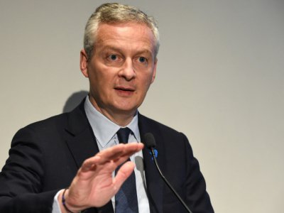 Le ministre de l'Economie Bruno Le Maire le 12 juin 2018 à Paris - ERIC PIERMONT [AFP]