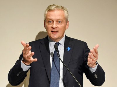 Le ministre de l'Economie Bruno Le Maire, le 12 juin 2018 à Paris - ERIC PIERMONT [AFP/Archives]