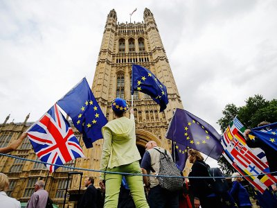 Manfestation anti-Brexit à Londres le 12 juin 2018 - Tolga AKMEN [AFP/Archives]