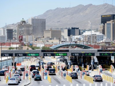 Le poste-frontière de El Paso (Texas), le 20 juin 2018 - Brendan Smialowski [AFP]