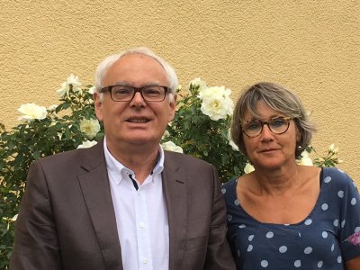 Gérard Lurçon et Brigitte Viarmé-Dufour. - Photo fournie par le candidat.