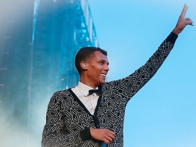 En 2014, Stromae avait rendu sur scène un hommage spécial à la régisseuse du festival. - Serge Douillet