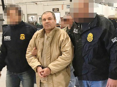 Le narcotraficant Joaquin "El Chapo" Guzman, le 19 janvier 2017, à Ciudad Juarez - HO [INTERIOR MINISTRY OF MEXICO/AFP/Archives]