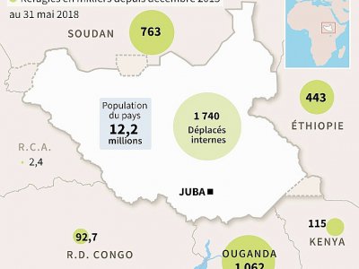 Réfugiés du Soudan du Sud - [AFP]