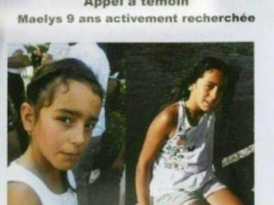 Photo prise le 28 août 2017 de l'appel à témoins lancé après la disparition de Maëlys lors d'un mariage à Pont-de-Beauvoisin (Isère) - [AFP/Archives]