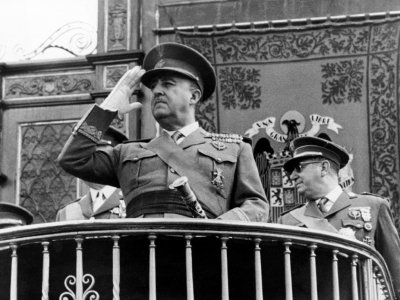 Le général espagnol Francisco Franco dans les années 60 - [AFP/Archives]