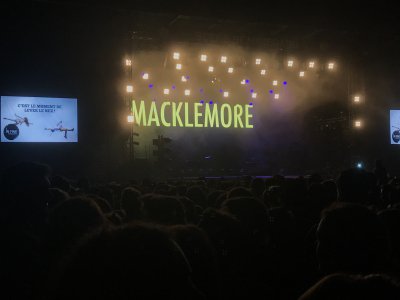 Macklemore a enchanté Beauregard dimanche 8 juillet 2018. - Julien Hervieu