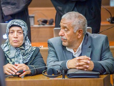Ayse et Ismail Yozgat, parents d'Halit Yozgat, victime du groupuscule "Clandestinité nationale-socialiste" (NSU), au tribunal de Munich le 11 juillet 2018 - Peter Kneffel [dpa/AFP]